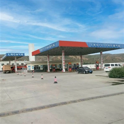 Trạm tiếp nhiên liệu LNG (Bể chứa LNG nằm ngang)